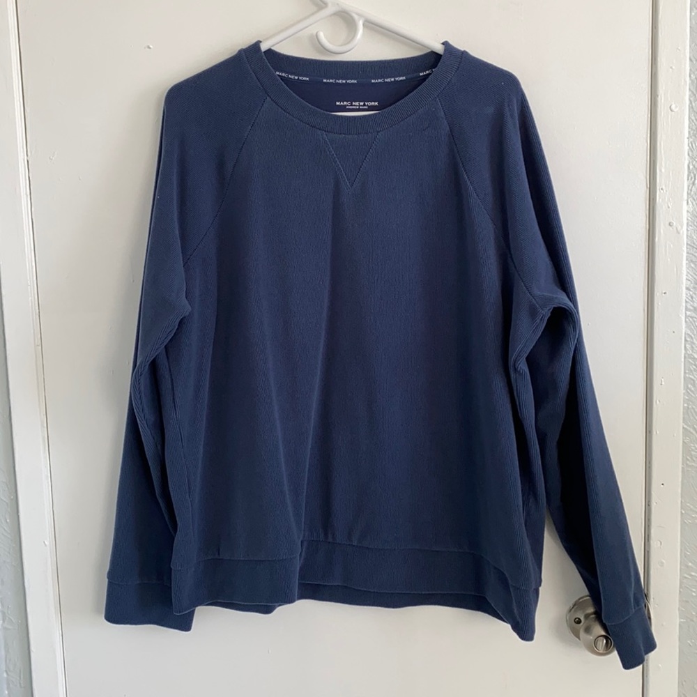 Ribbed sweatshirt